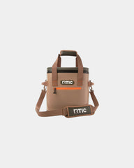 Custom insulated 20-can soft cooler bag - Tan