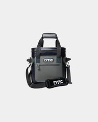 Custom insulated 20-can soft cooler bag - Blue & Grey