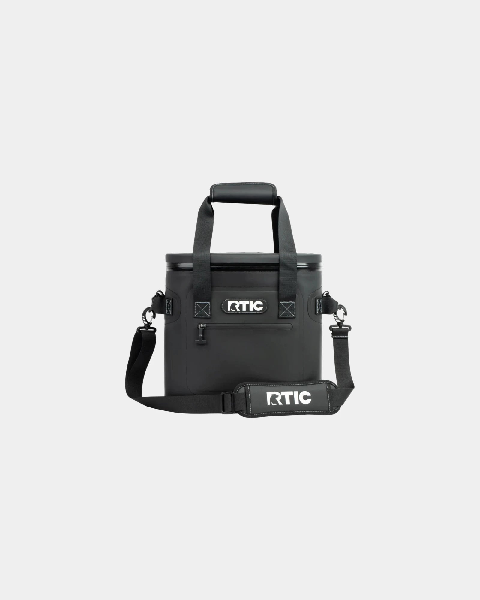 Custom insulated 20-can soft cooler bag - Black