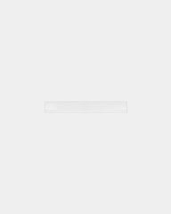 Custom transparent 12" ruler with inch and metric scale - White