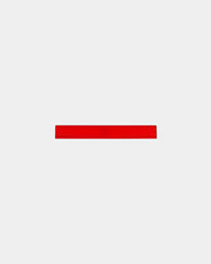 Custom transparent 12" ruler with inch and metric scale - Translucent Red