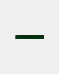Custom transparent 12" ruler with inch and metric scale - Dark Green
