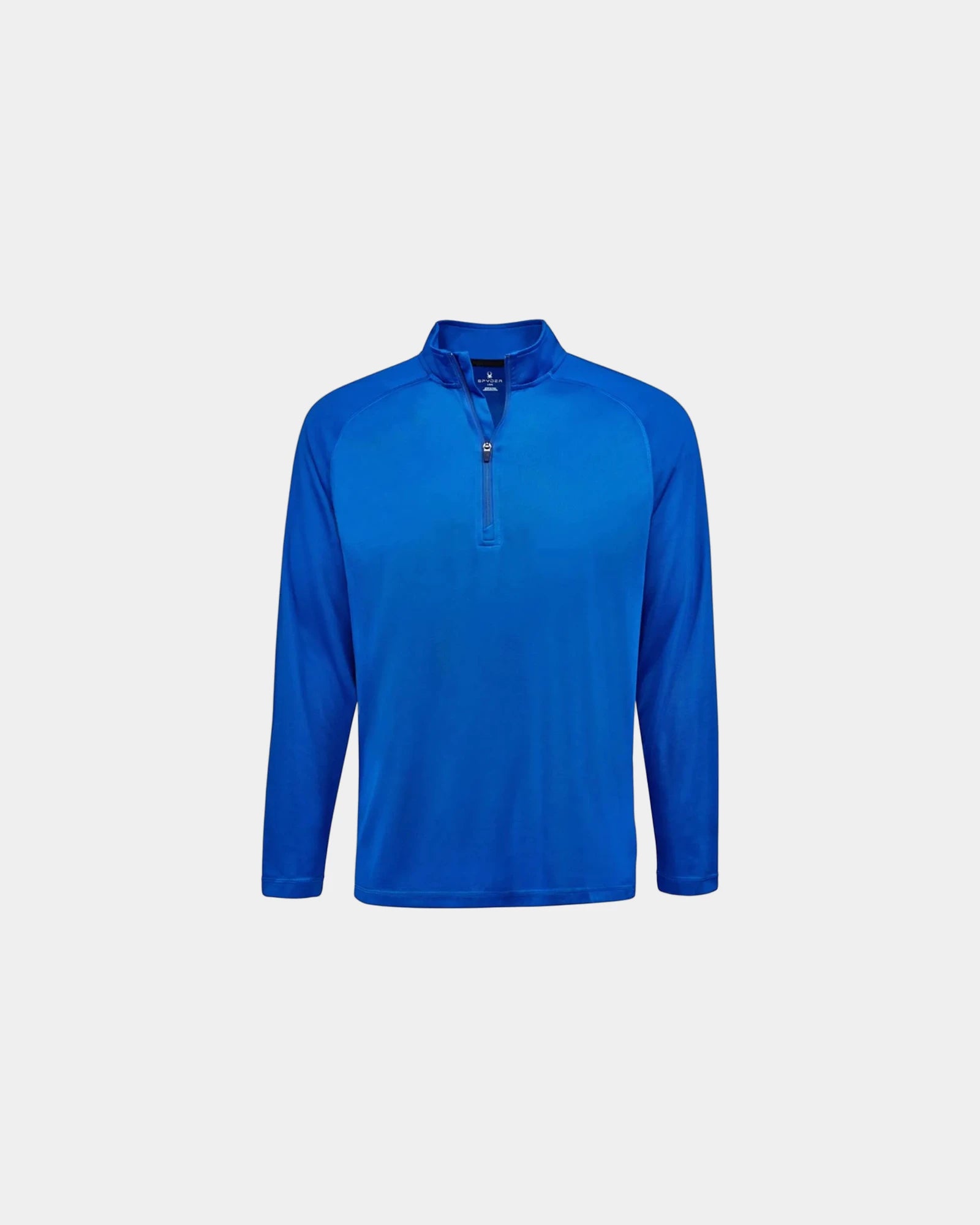 Custom polyester half-zip pullover for teams - Electric Blue