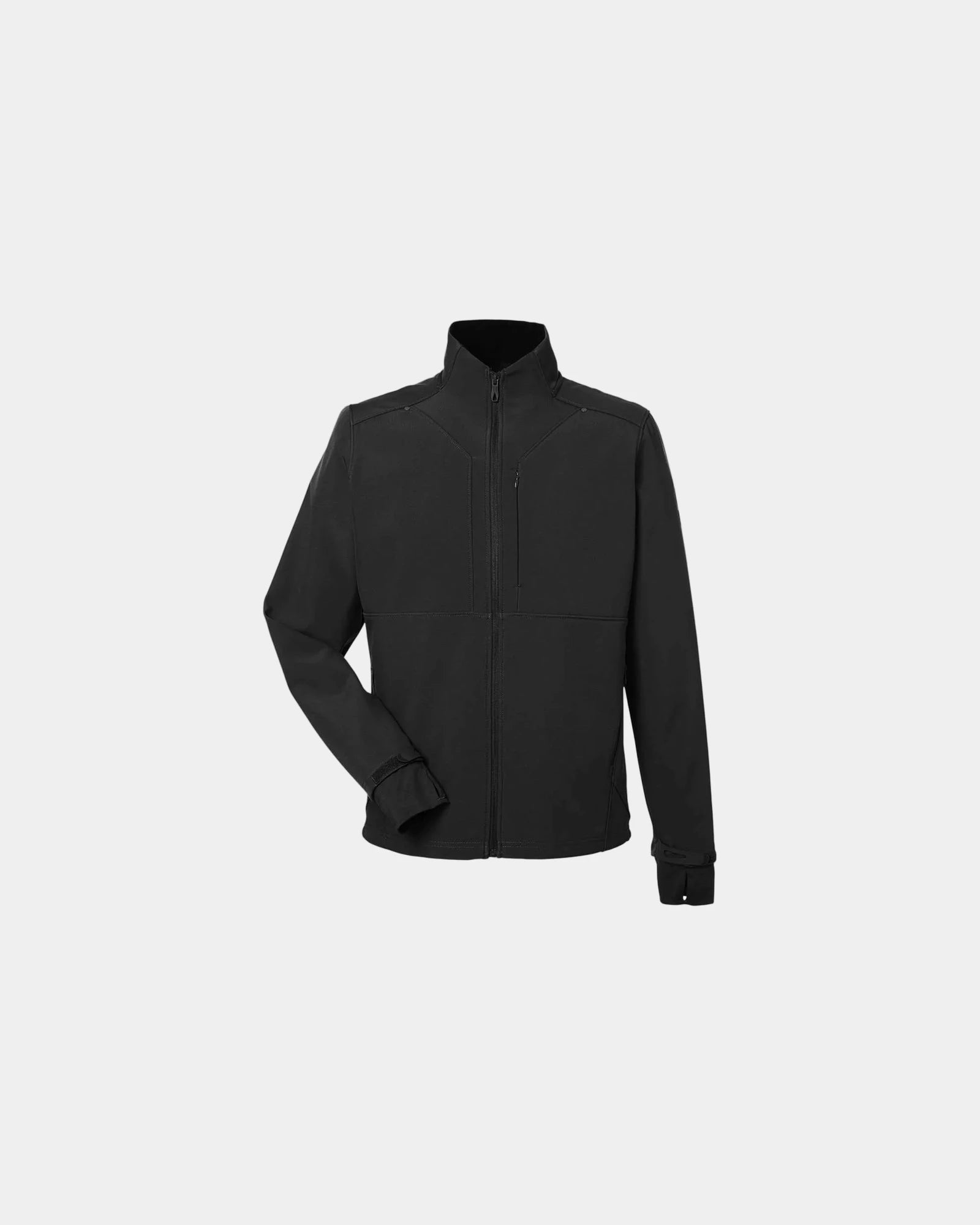 Custom stretch touring jacket for men's outerwear - Black