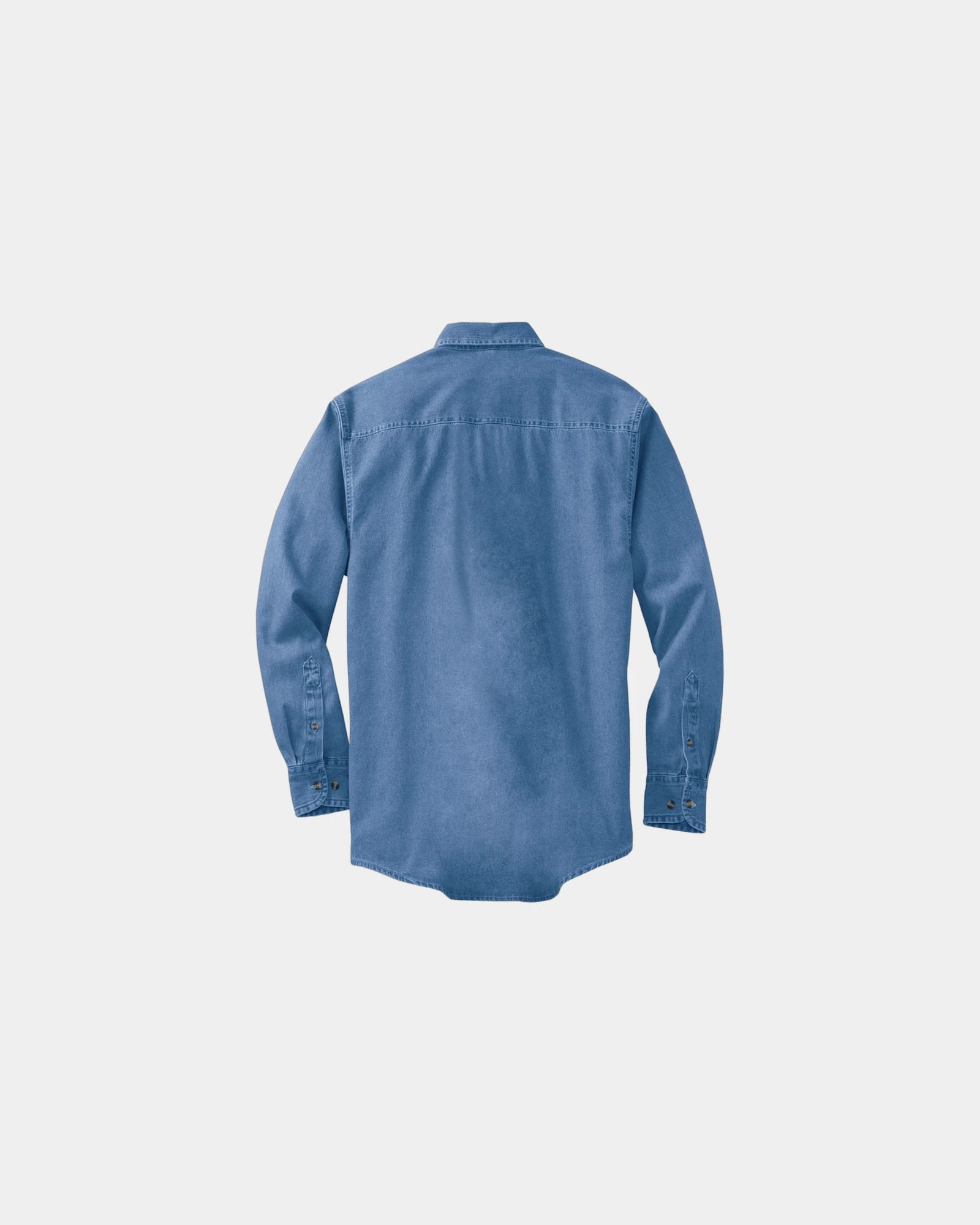Custom denim shirt Port Authority long sleeve - 5