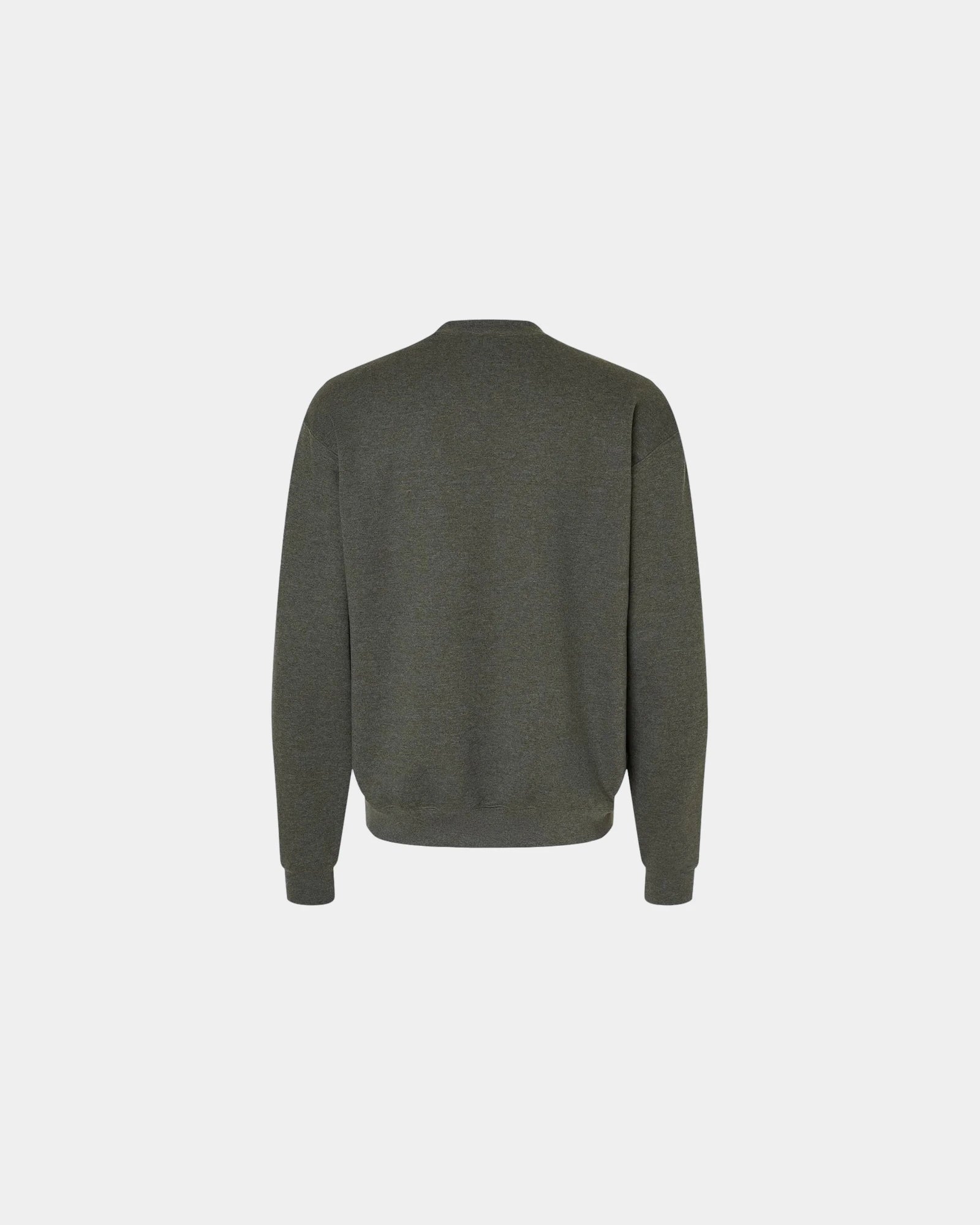 Custom denim shirt Port Authority long sleeve - Dark Green Heather
