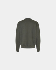 Custom denim shirt Port Authority long sleeve - Dark Green Heather