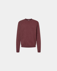 Custom denim shirt Port Authority long sleeve - Maroon Heather