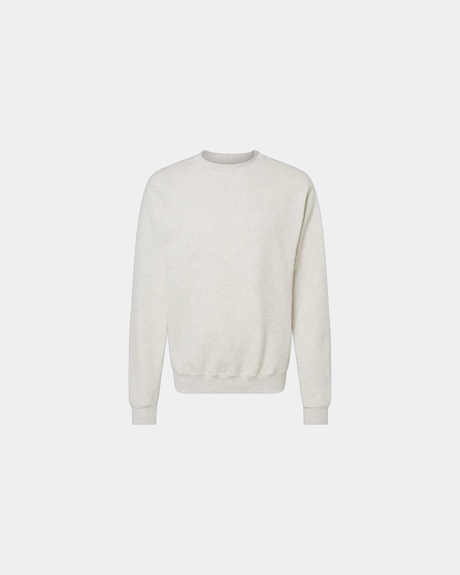 Custom denim shirt Port Authority long sleeve - Oatmeal Heather