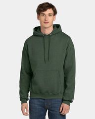 Custom Powerblend pullover hoodie for teams - Dark Green Heather