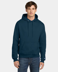 Custom Powerblend pullover hoodie for teams - Late Night Blue