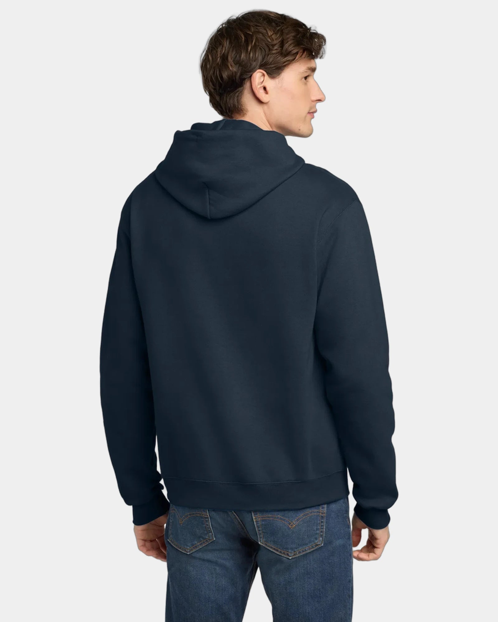 Custom Powerblend pullover hoodie for teams - Navy