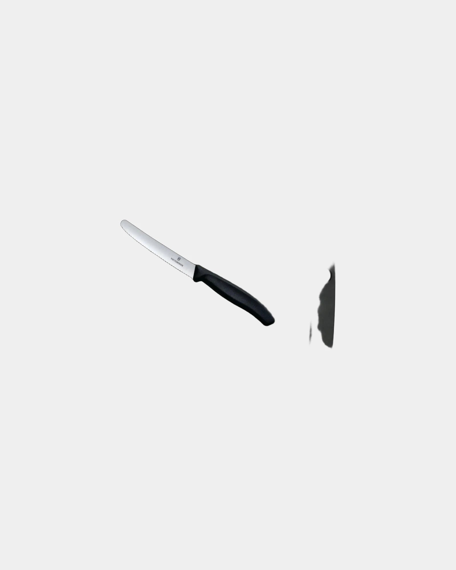 Custom Swiss Army Victorinox cutting board knife combo set - Black