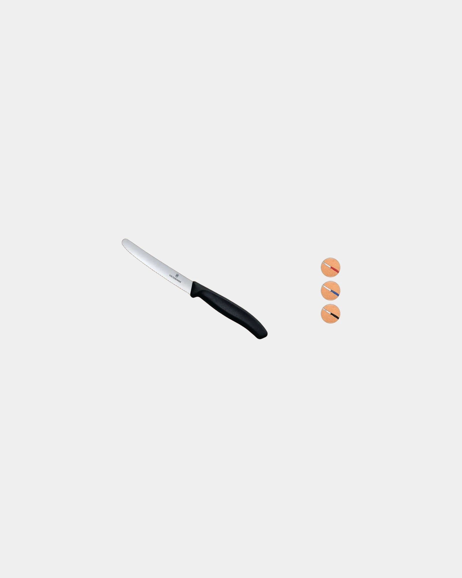 Custom Swiss Army Victorinox cutting board & knife set - Black