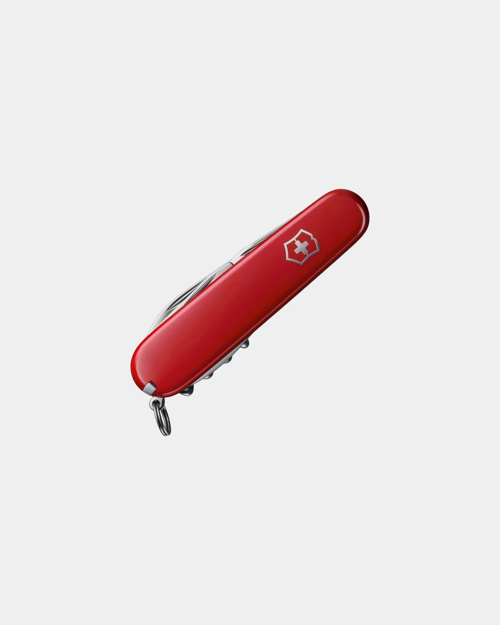 Custom stainless steel pocket knife Swiss Army Spartan - Red