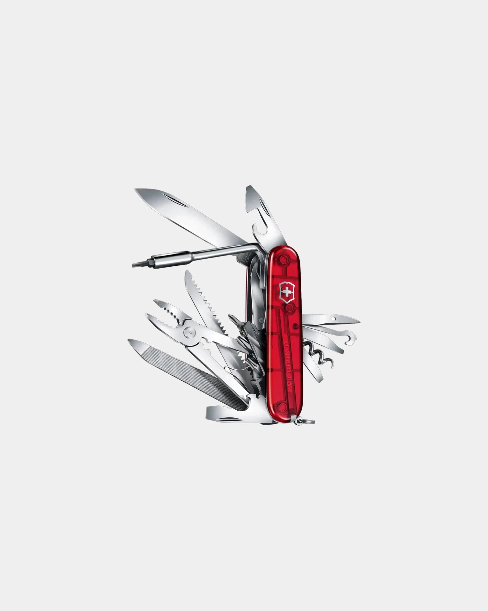 Custom stainless steel Swiss Army CyberTool pocket knife - 4