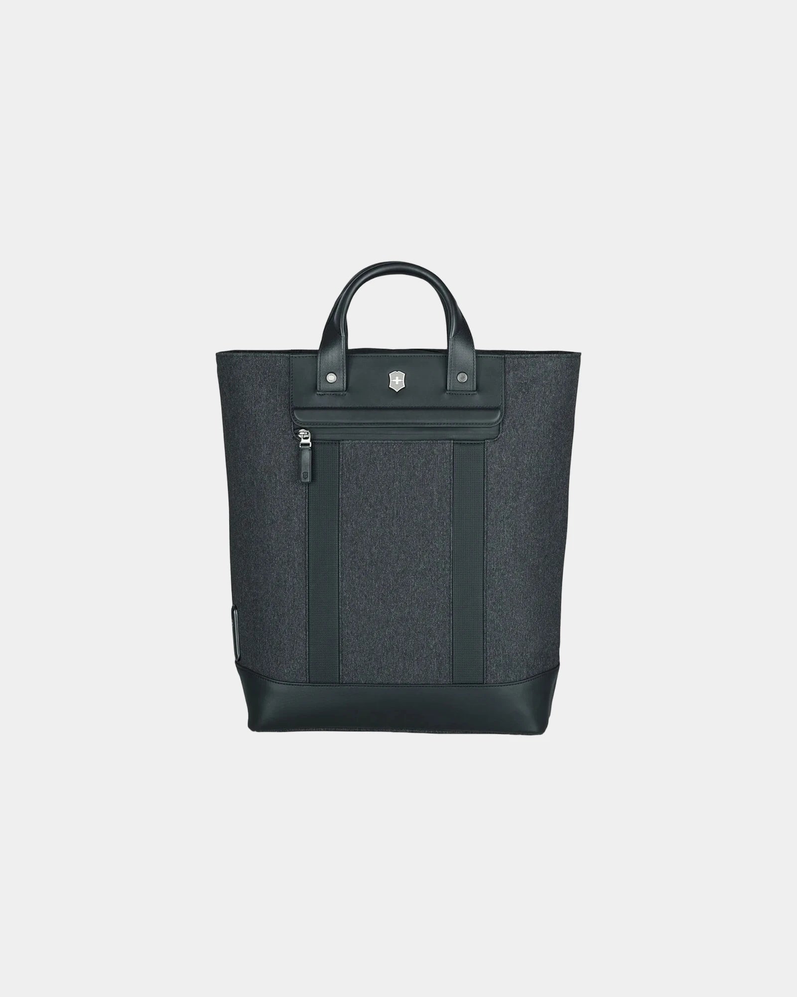Custom 2-way carry tote bag Swiss Army Architecture Urban - Black