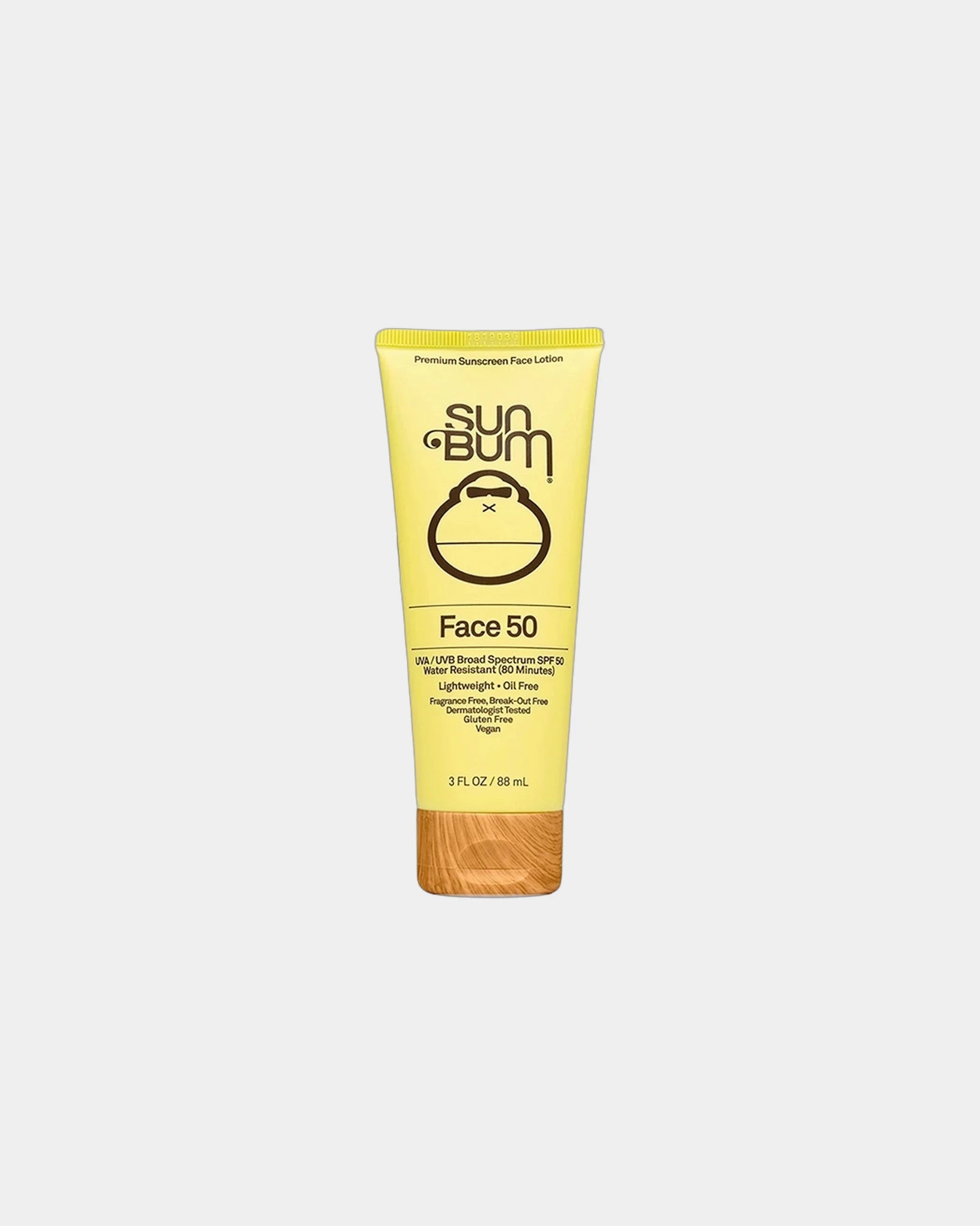 Custom SPF 50 face sunscreen lotion with vitamin E - Yellow