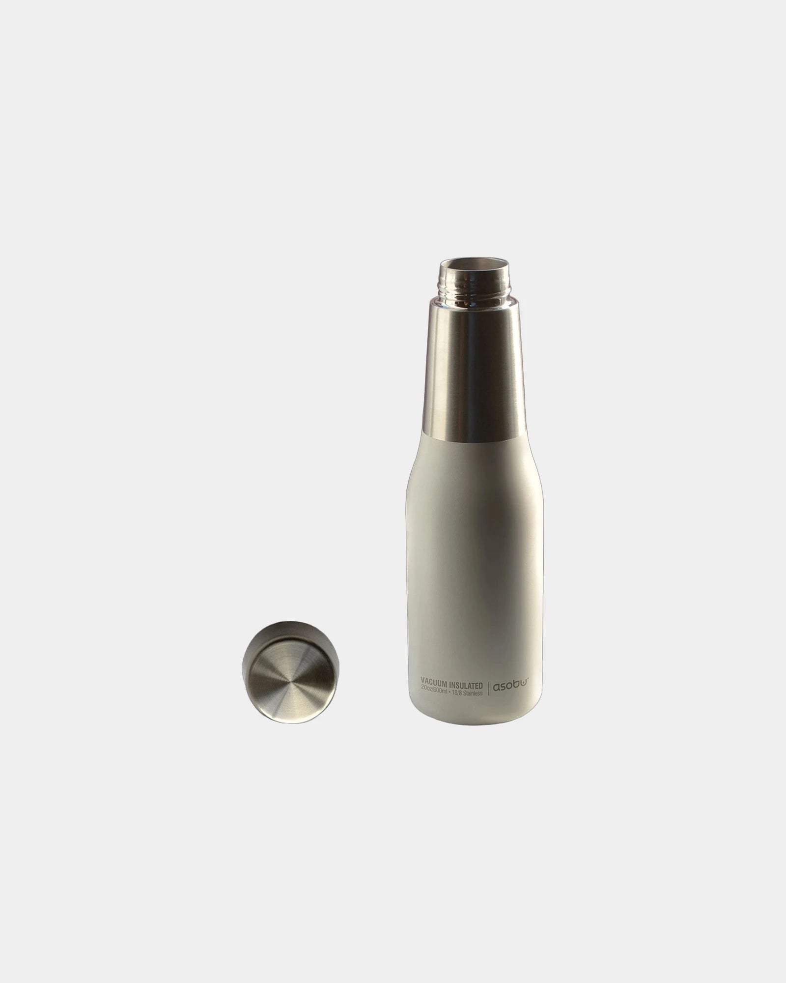 Custom insulated stainless steel 20-oz water bottle - White