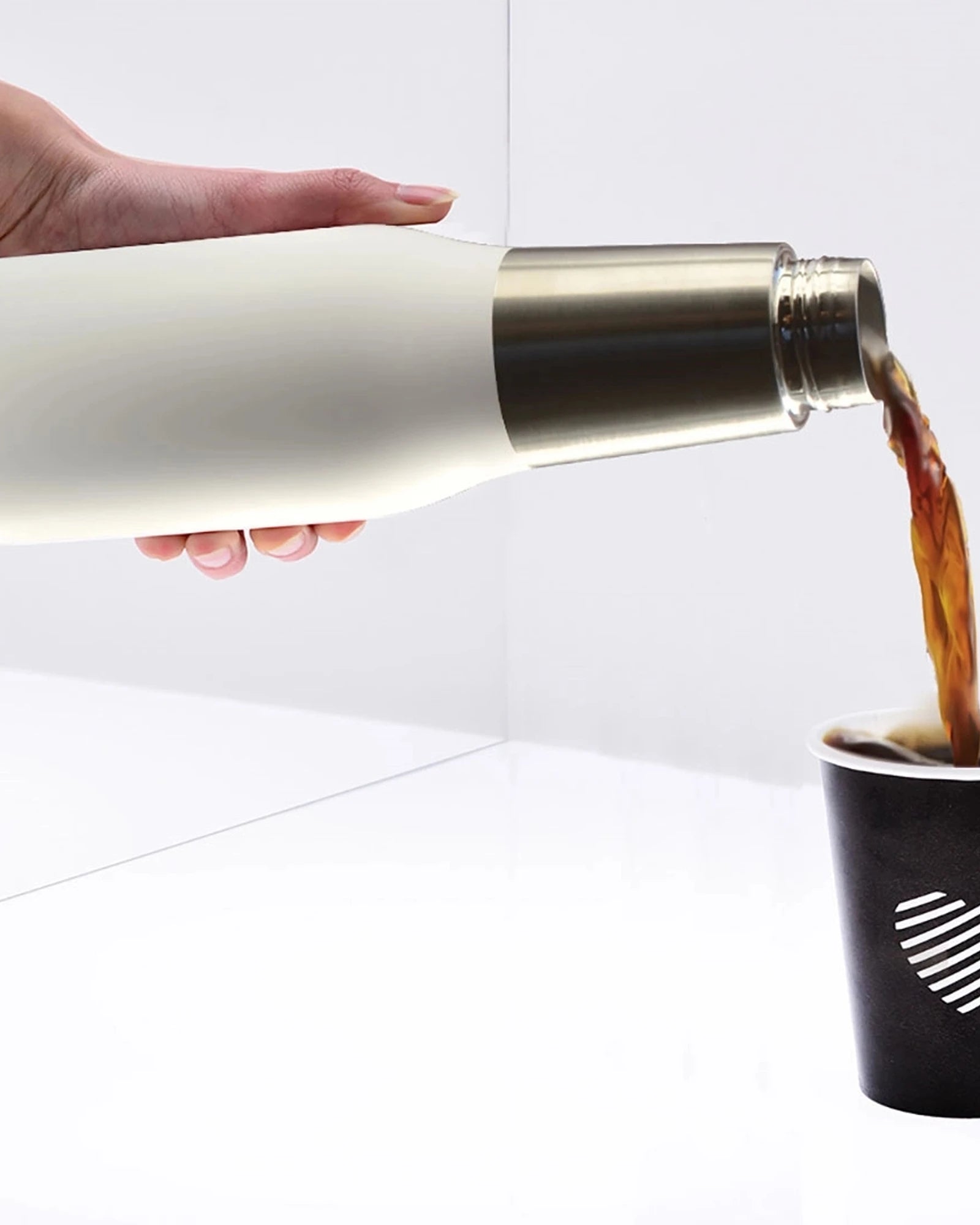 Custom insulated stainless steel 20-oz water bottle - 1