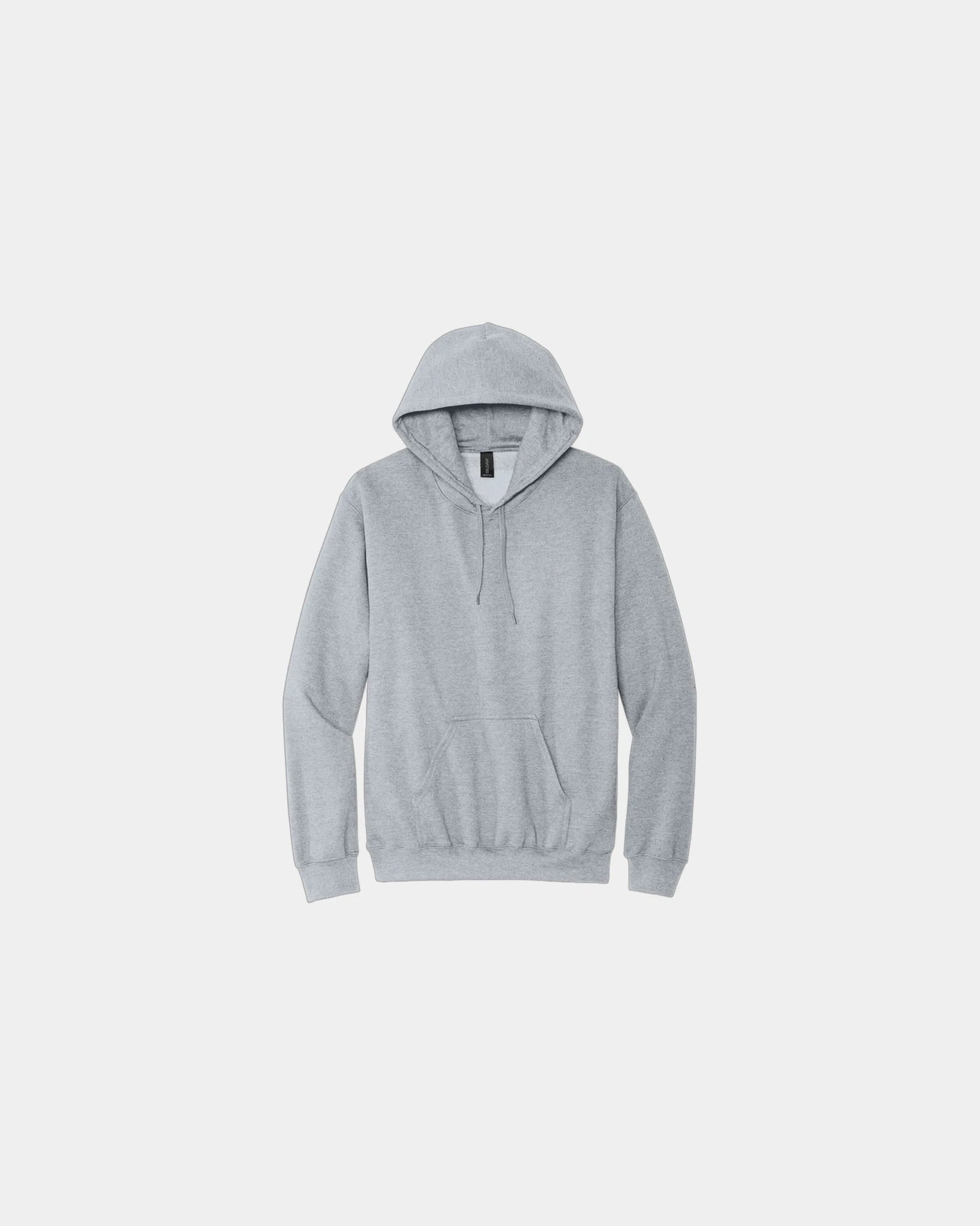 Custom midweight pullover hooded sweatshirt cotton - Ring Spun Sport Grey