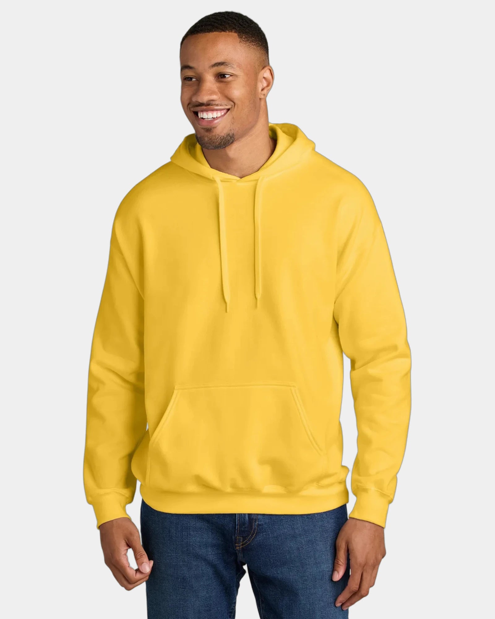 Custom midweight pullover hooded sweatshirt cotton - Daisy