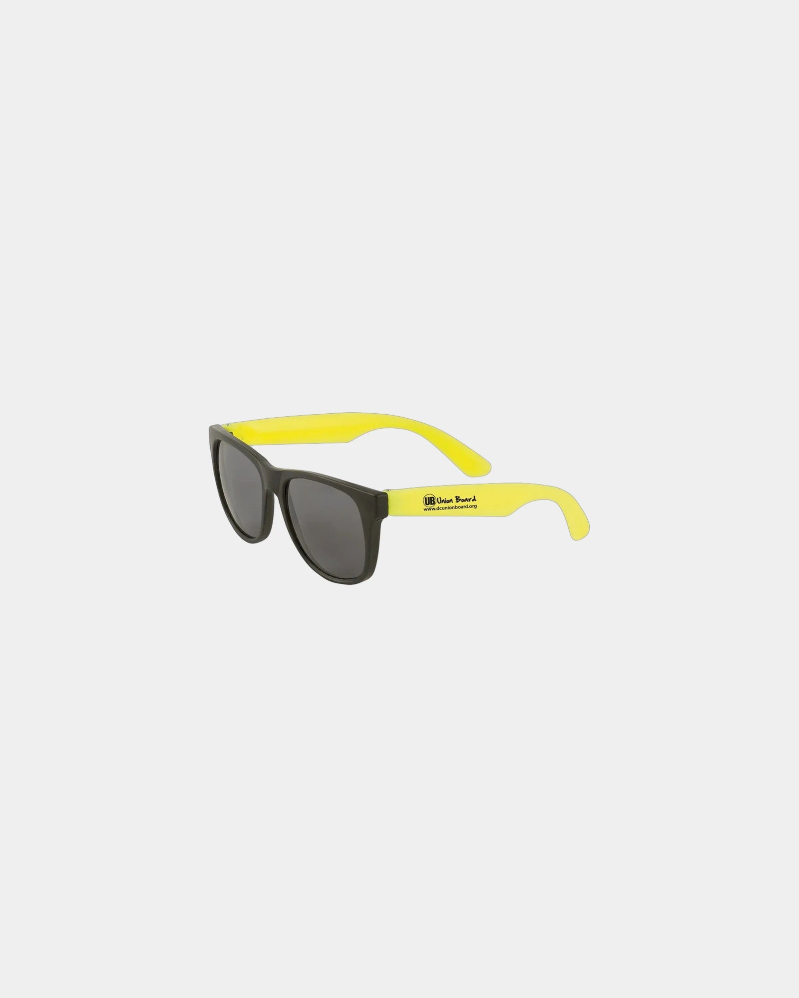Custom UV400 two-tone matte sunglasses for brands - Yellow