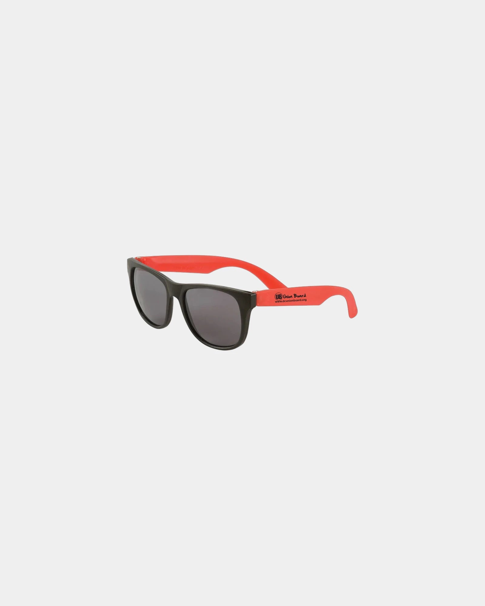 Custom UV400 two-tone matte sunglasses for brands - Red