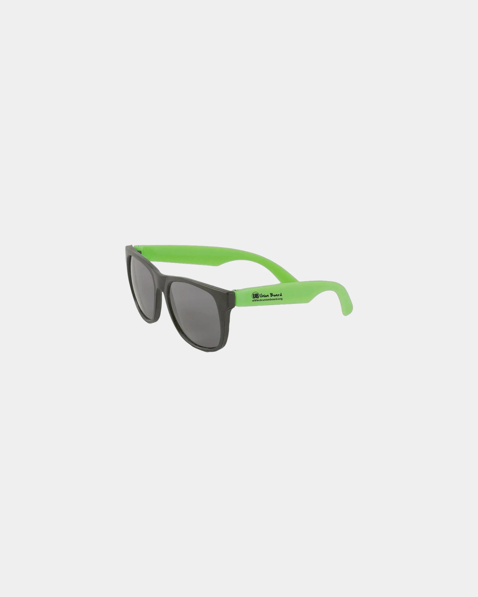 Custom UV400 two-tone matte sunglasses for brands - Green-Neon