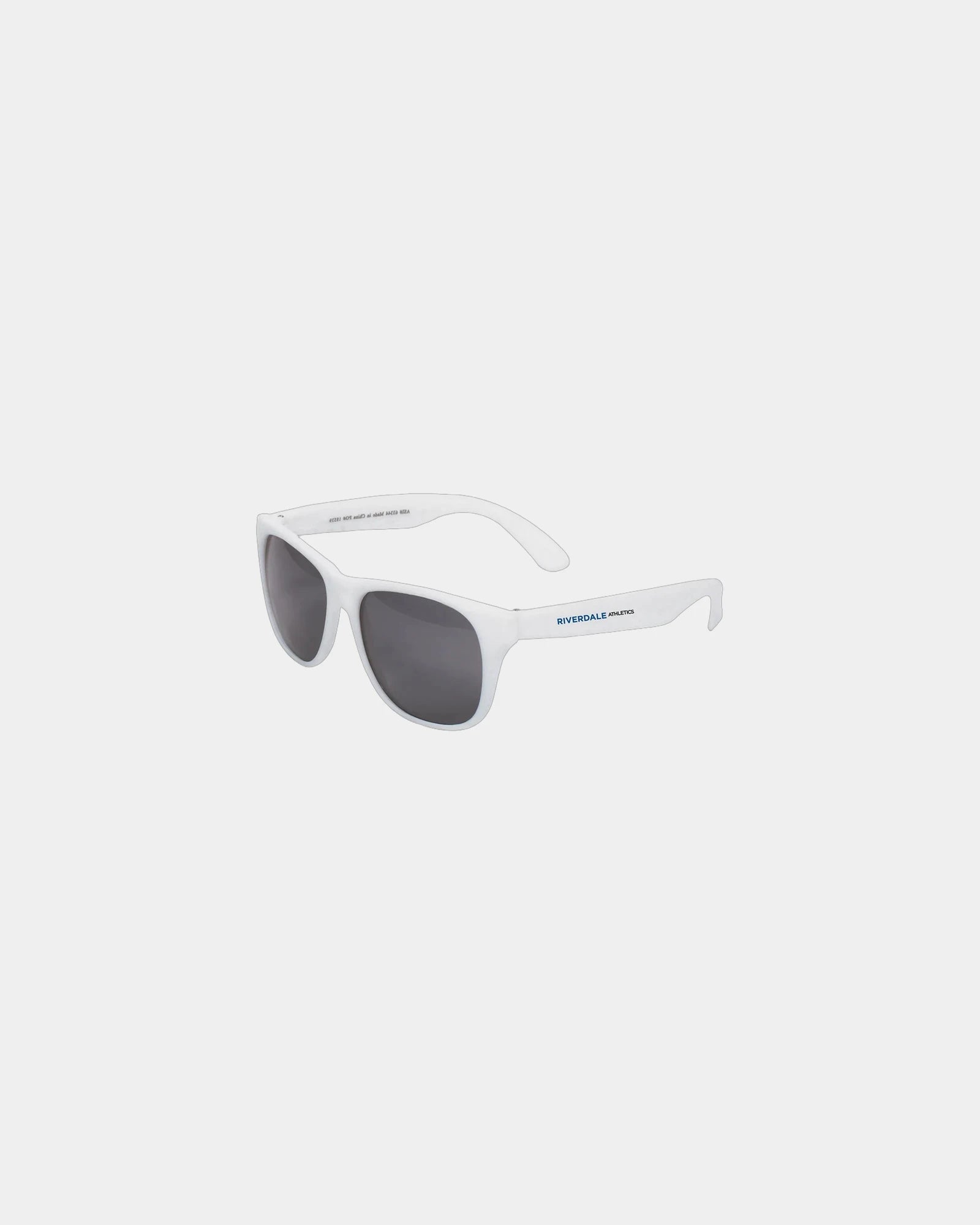 Custom matte UV400 sunglasses for adults - White