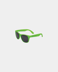 Custom matte UV400 sunglasses for adults - Green-Lime