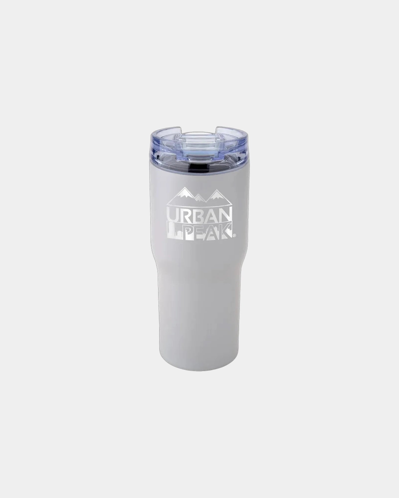 Custom insulated stainless steel 20 oz trail tumbler - Gray