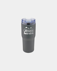 Custom insulated stainless steel 20 oz trail tumbler - Dark Gray