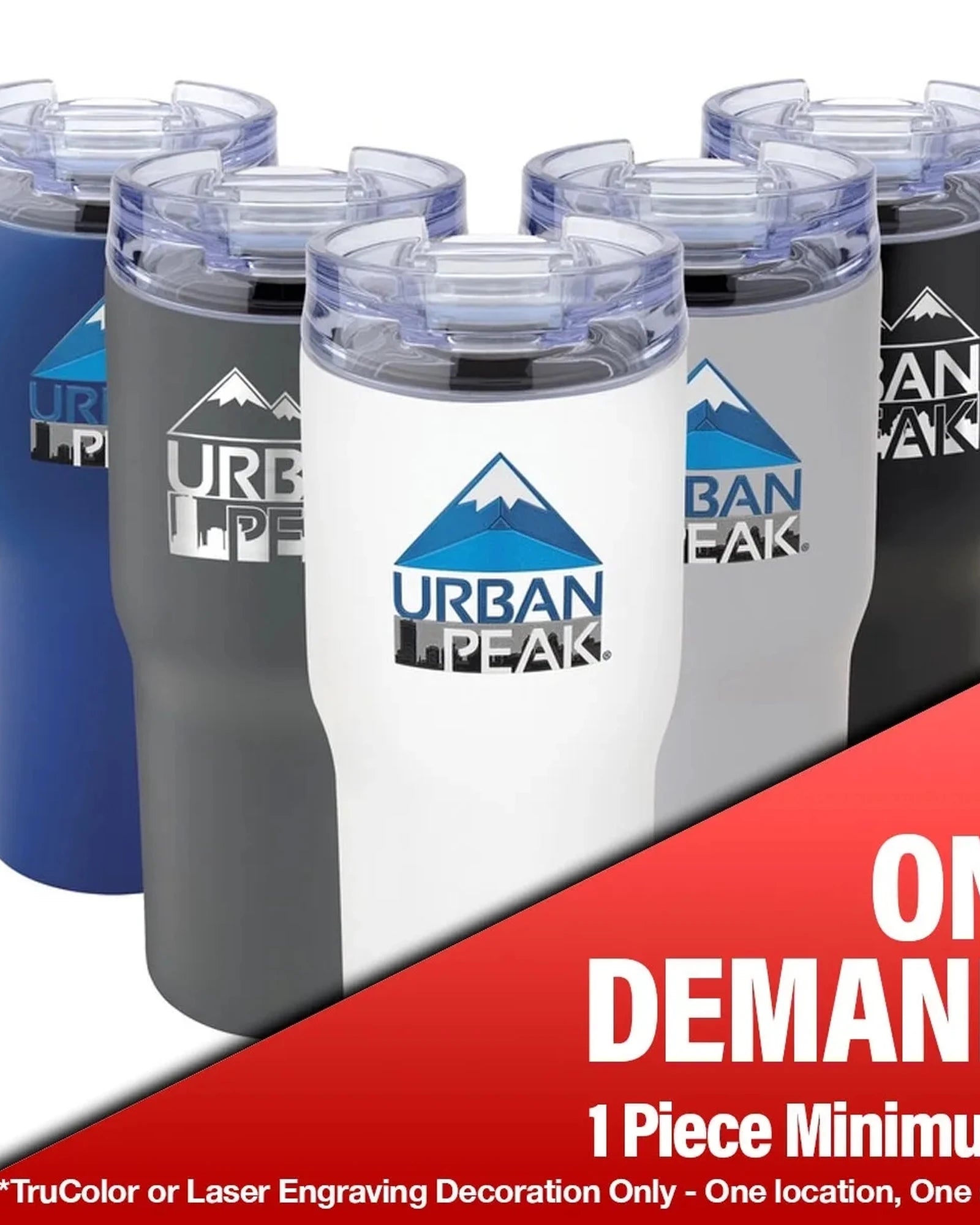 Custom insulated stainless steel 20 oz trail tumbler - 1
