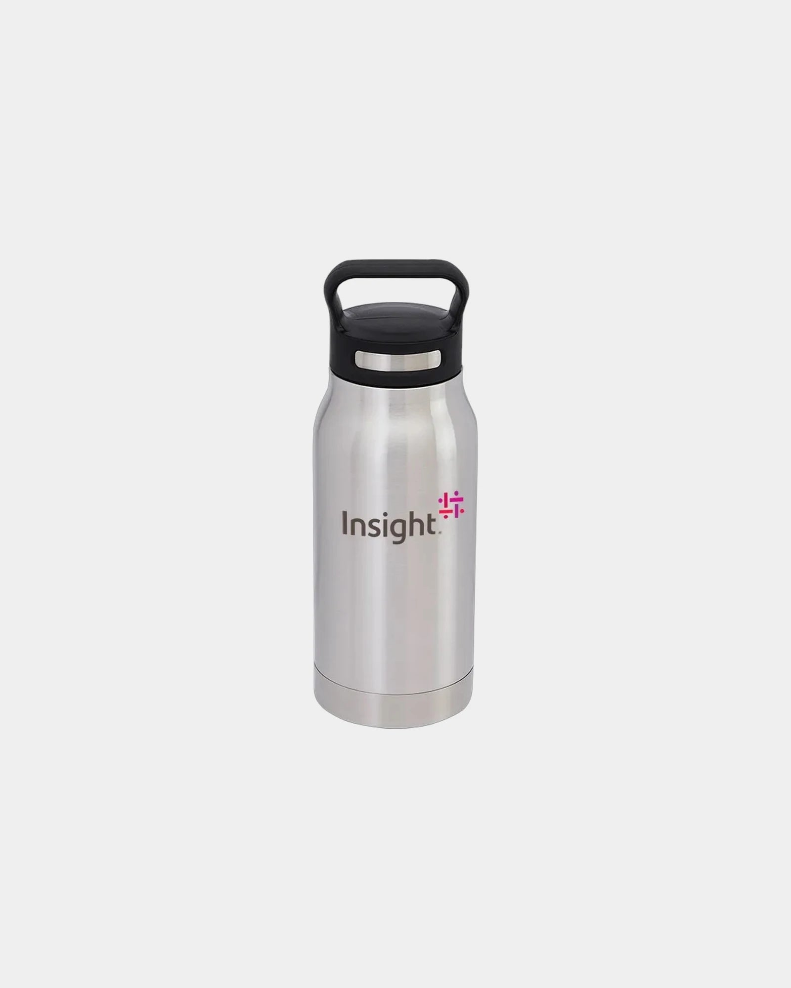 Custom insulated stainless steel 20-oz water bottle - Stainless