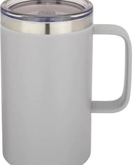Custom insulated 18 oz stainless steel camp mug - 9