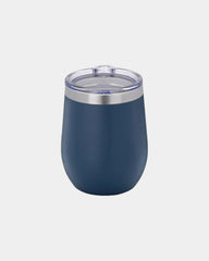 Custom insulated 15 oz stainless steel vacuum tumbler - Navy Blue