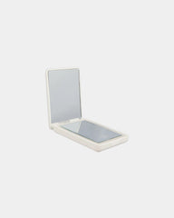 Custom recycled ABS LED compact mirror with 3x zoom - 2