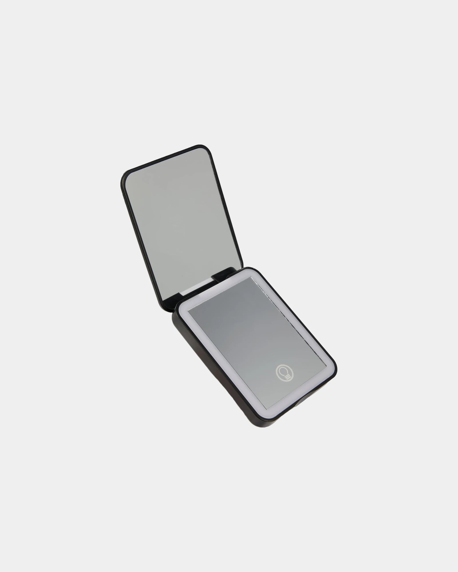 Custom recycled ABS LED compact mirror with 3x zoom - 13