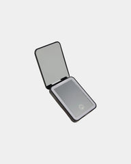 Custom recycled ABS LED compact mirror with 3x zoom - 13