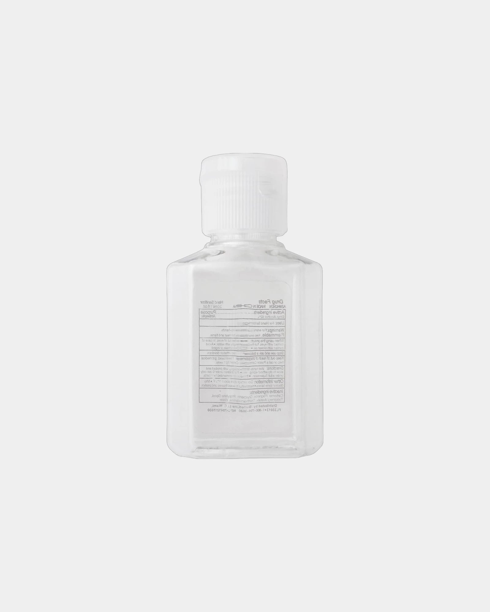 Custom 1 oz hand sanitizer squirt bottle flip-top - 1