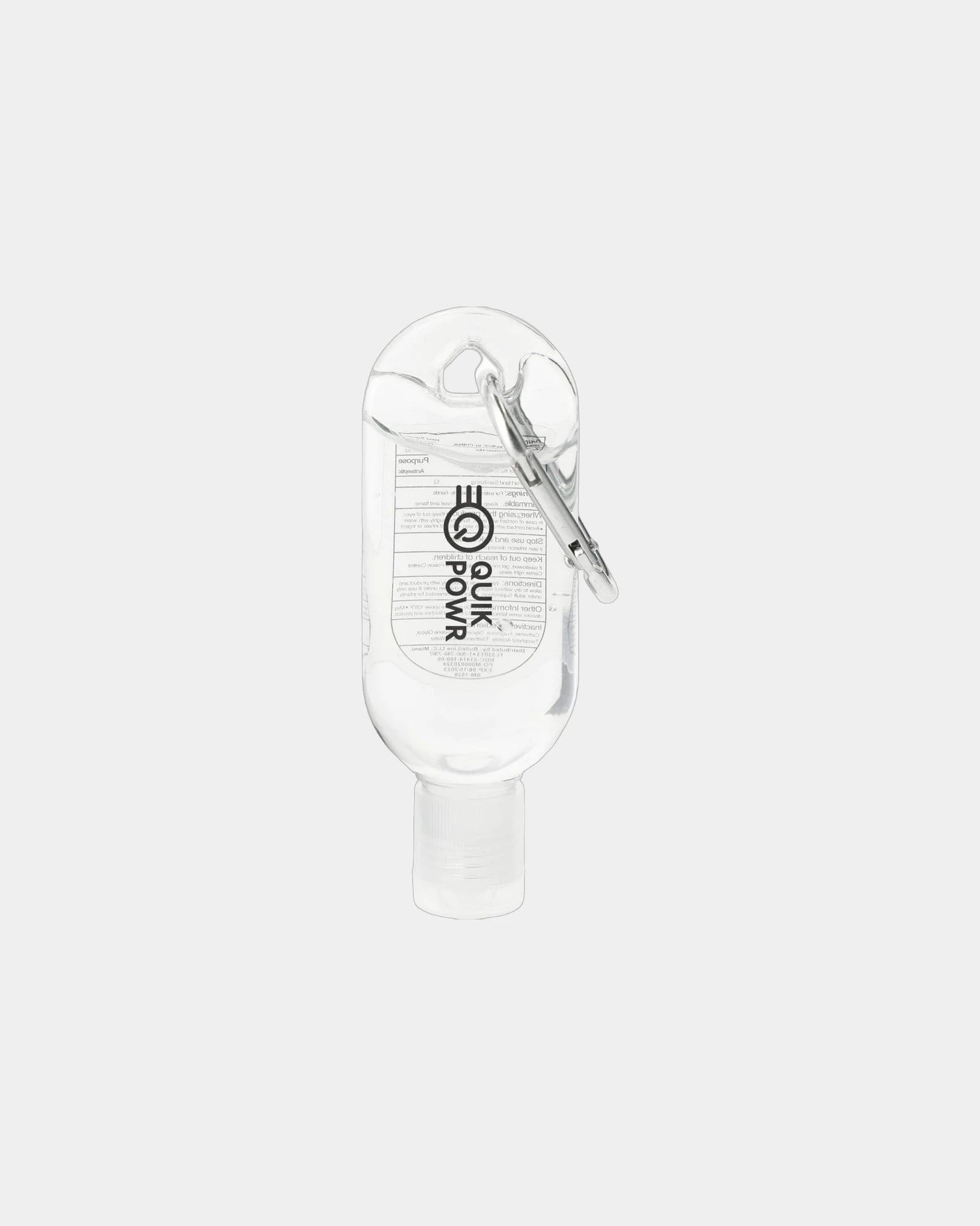 Custom 1 oz hand sanitizer with carabiner clip - 9
