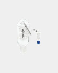Custom 1 oz hand sanitizer with carabiner clip - 6