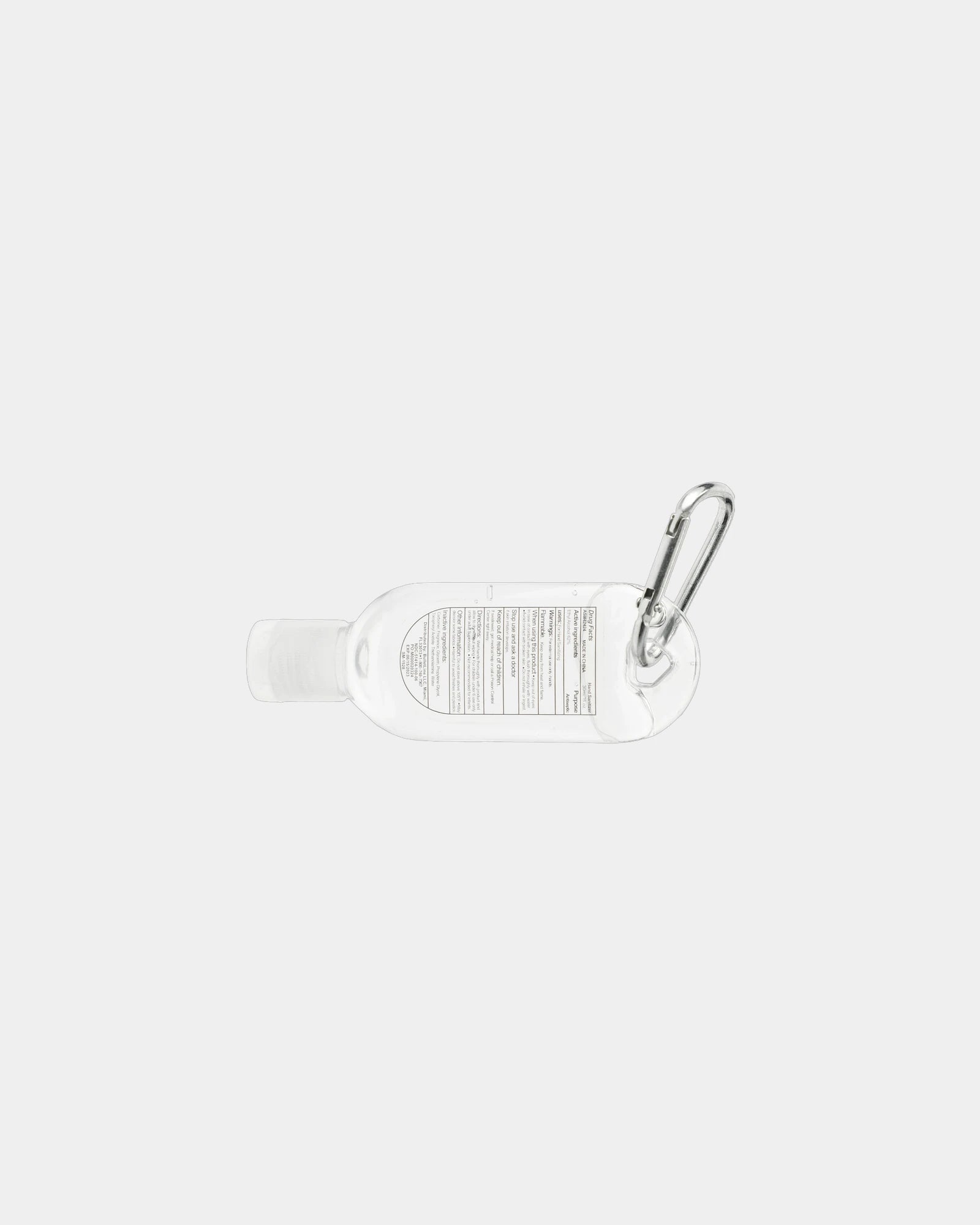 Custom 1 oz hand sanitizer with carabiner clip - 10