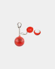 Custom recycled SPF15 lip balm basketball keychain - 3