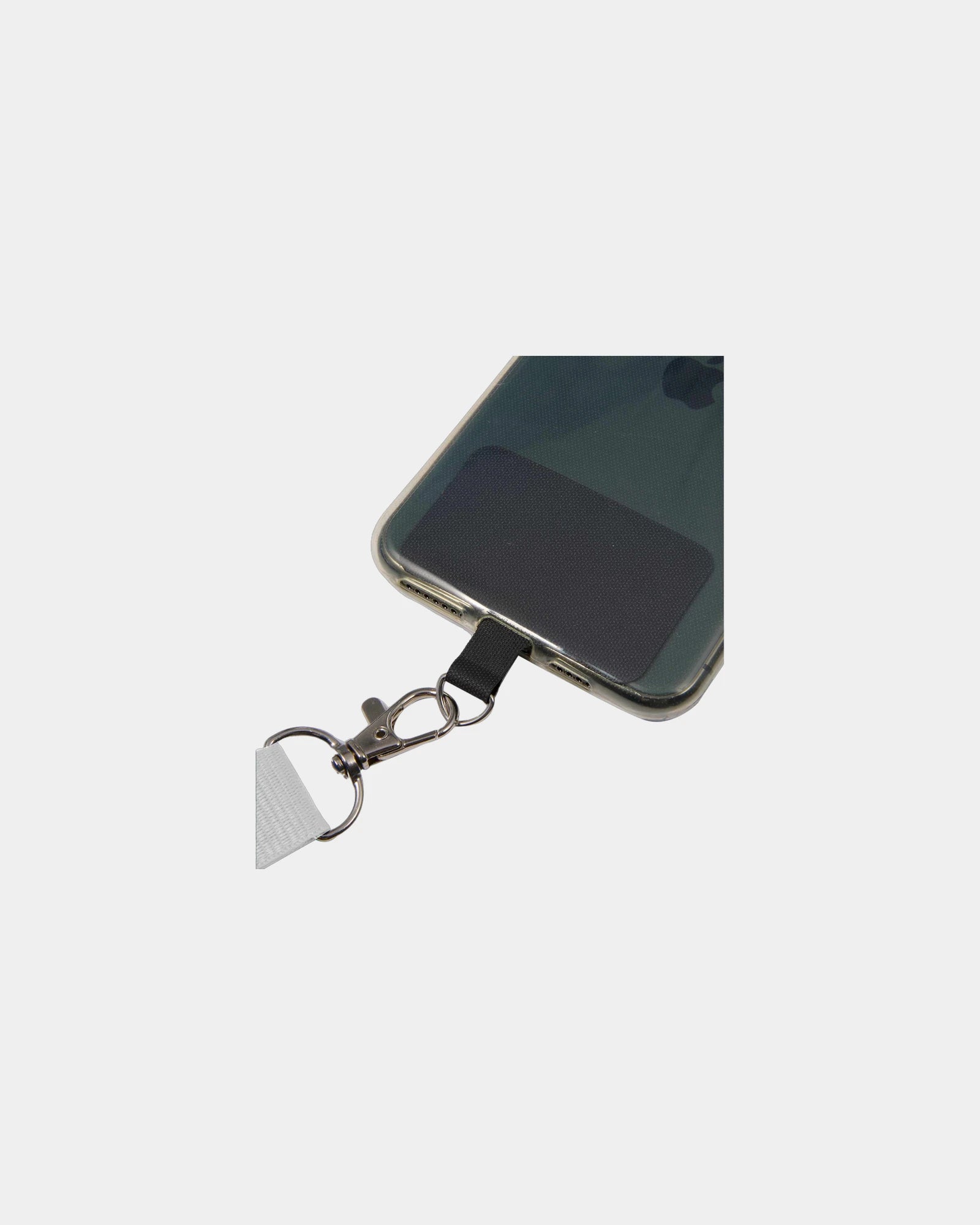 Custom recycled phone lanyard with adjustable clip - 34
