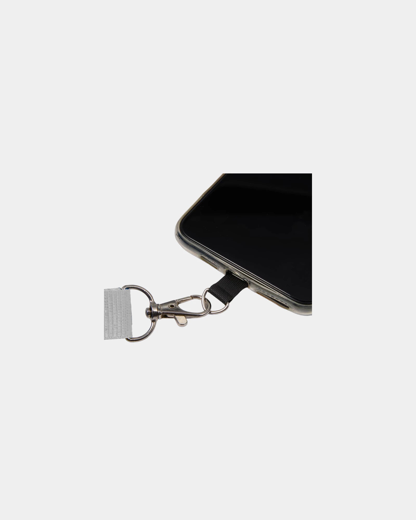 Custom recycled phone lanyard with adjustable clip - 35