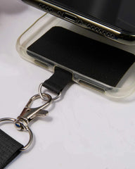 Custom recycled phone lanyard with adjustable clip - 12