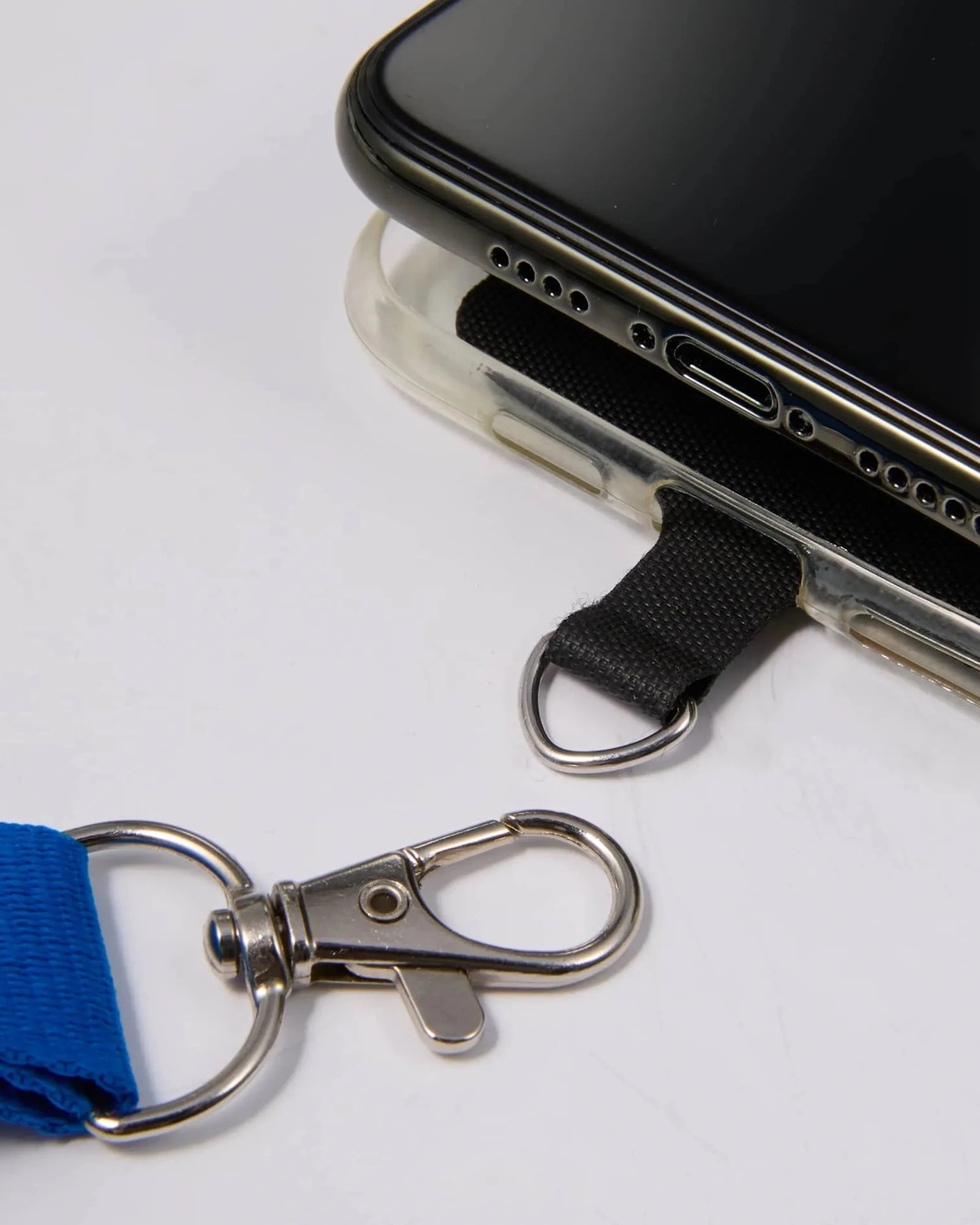 Custom recycled phone lanyard with adjustable clip - 16