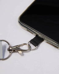 Custom recycled phone lanyard with adjustable clip - 20